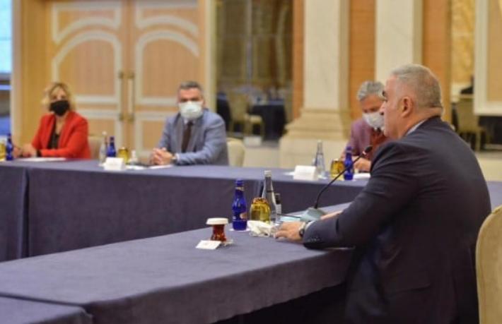 Bakan Ersoy ve Bağlıkaya TGA toplantısında buluştu