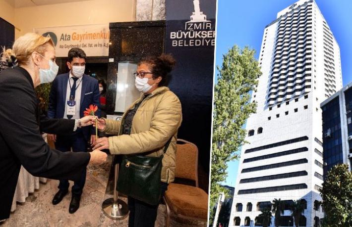 İlk depremzedeler İzmir Hilton'a yerleşti