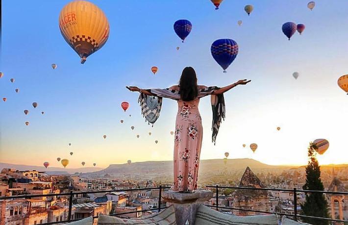 Kapadokya'yı 11 ayda 962 bin 124 turist ziyaret etti