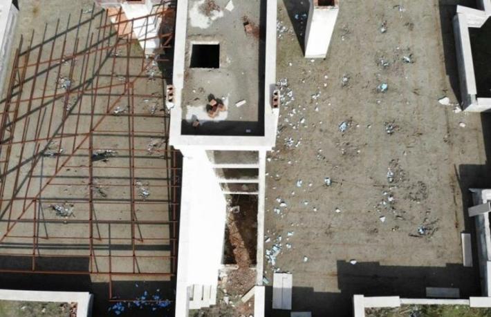 Böyle hırsızlık görülmedi… Otelin çatısını çaldılar