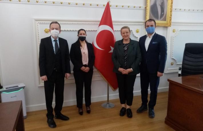 TURİD’ten İstanbul Vali Yardımcısı Gevrek’e ziyaret