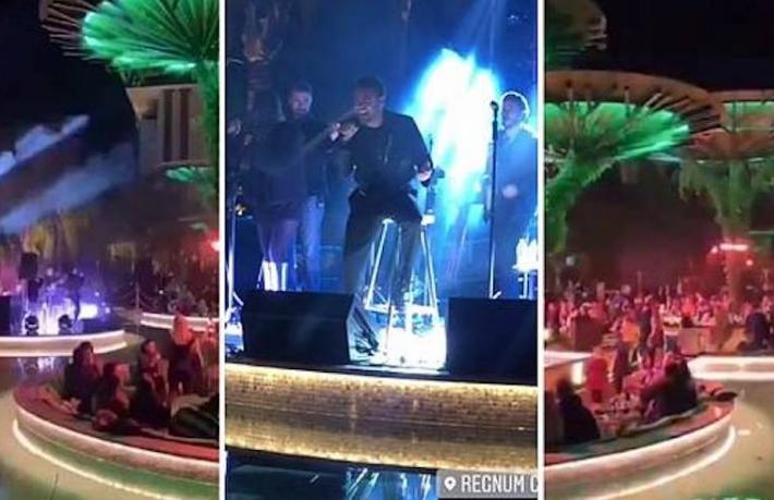 Regnum Carya'da tepki çeken konser