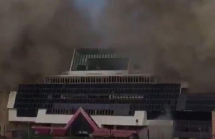 Trump’ın oteli yıkıldı