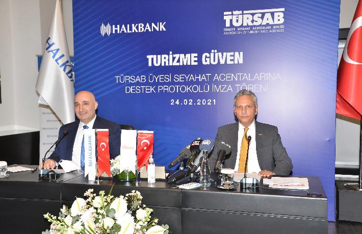 TÜRSAB - Halkbank anlaşması: Acentelere 100 Bin TL Kredi