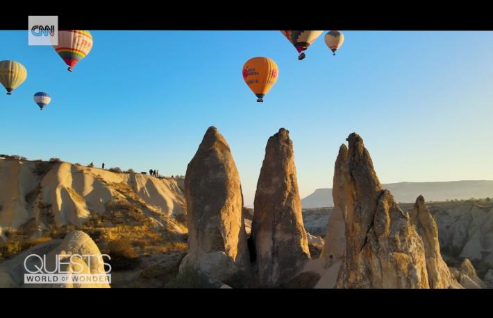 Kapadokya, CNN International'da tanıtıldı