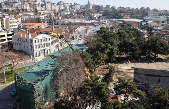 Tarihi Divanhane binası, Haliçport için mi yıkılıyor?