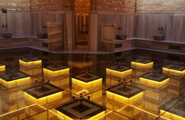 Tarihi Hamam kütüphaneye dönüştürüldü
