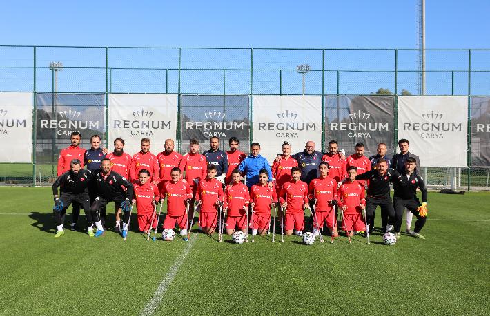 Regnum Carya Türkiye Ampute Milli Takımı’nı ağırlıyor