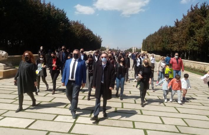 Turizm İş Birliği Derneği üyeleri Anıtkabir’de