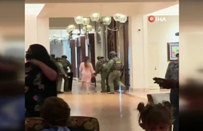 Lüks otele silahlı saldırı