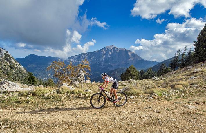 Kemer’de bisiklet turizmi hareketliliği