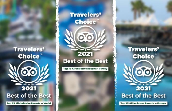 Sherwood Dreams Resort, Dünya’nın ve Avrupa’nın en iyi otelleri arasında