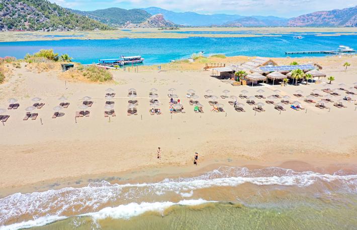 Milyonlarca turist Dalyan'ı fotoğraflıyor