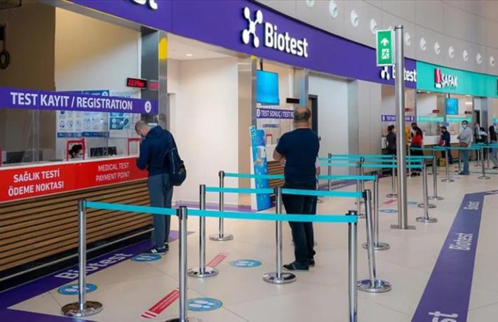 Havalimanında 1.5 saatte PCR testi