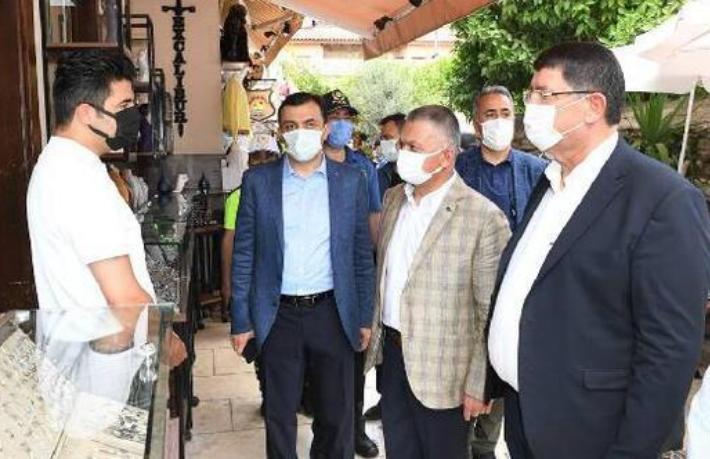 Vali Yazıcı: Geçen yılın aynı dönemine göre turist sayımız daha iyi