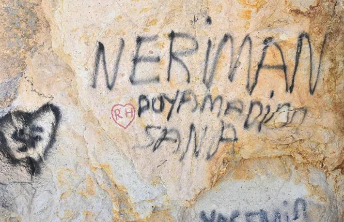 Turizmcilerden Kapadokya'daki vandallığa tepki