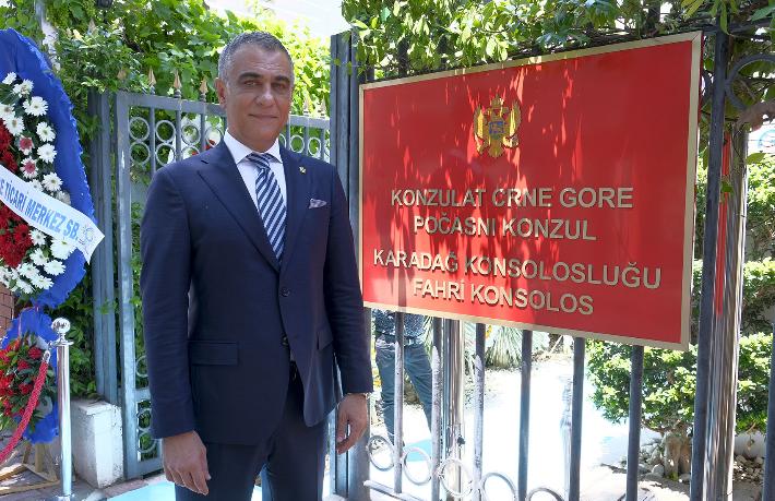 Karadağ Antalya Fahri Konsolosu Hüseyin Erkan Yılmaz oldu