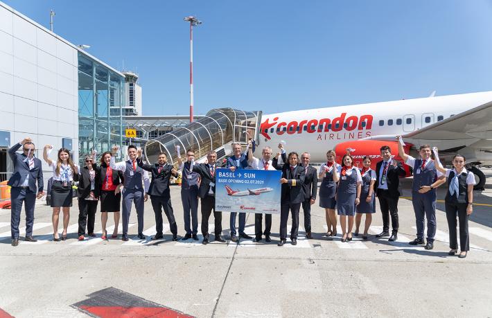 Corendon Airlines bu kez Basel’de