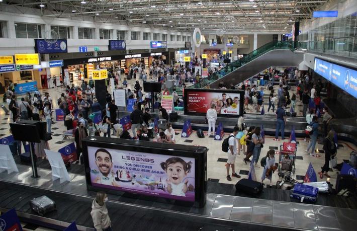 Antalya'ya 6 ayda gelen turist sayısı belli oldu