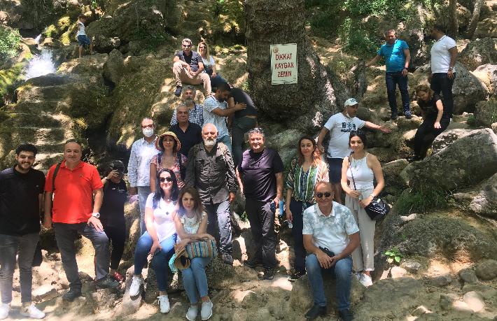 Turizmcilerden ilçelere info tanıtım gezisi