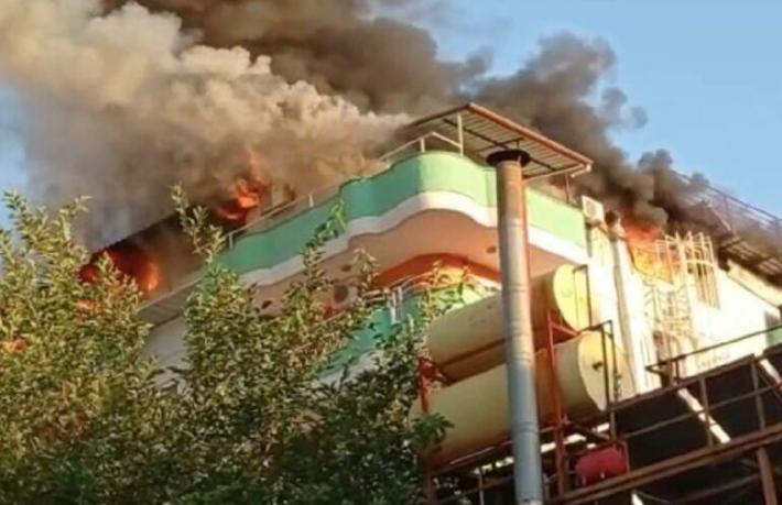 Antalya'da otel yangını