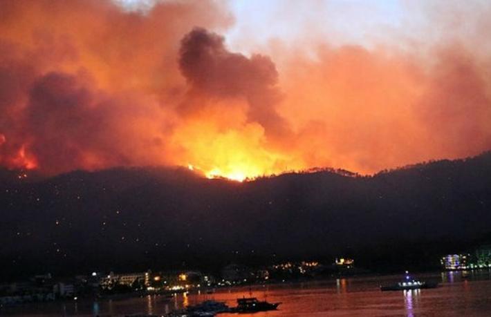 Yangın bölgelerinin belediye başkanları son durumu anlattı