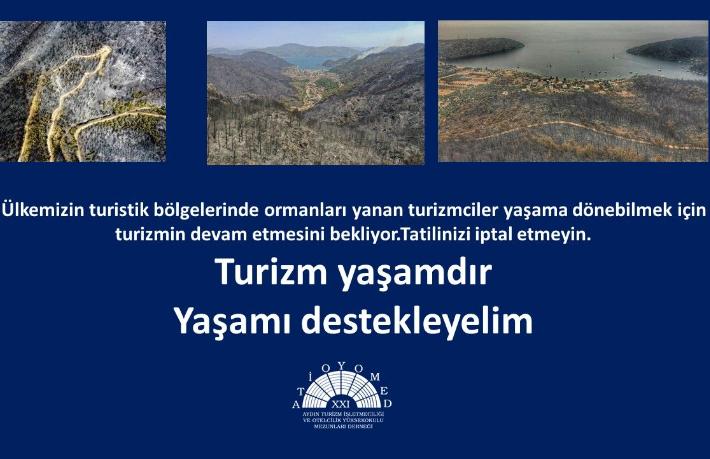 Turizm mezunlarından çağrı: Tatilinizi iptal etmeyin
