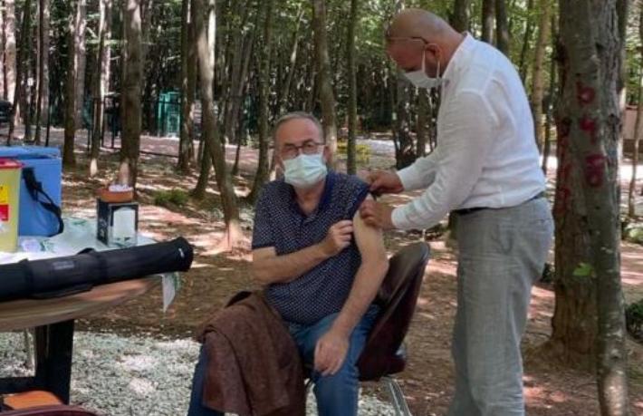 Turistik işletmelere gezici aşılama timi