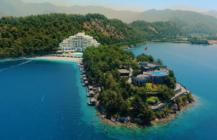 Marmaris'teki 5 yıldızlı ‘Angel’s Peninsula Oteli’ Gökçeklerin mi?