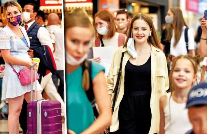 Türkiye'ye 7 ayda gelen Rus turist sayısı açıklandı