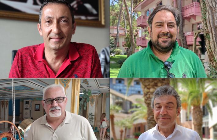 Kemer’de bulunan otel yöneticileri sezonu değerlendirdi