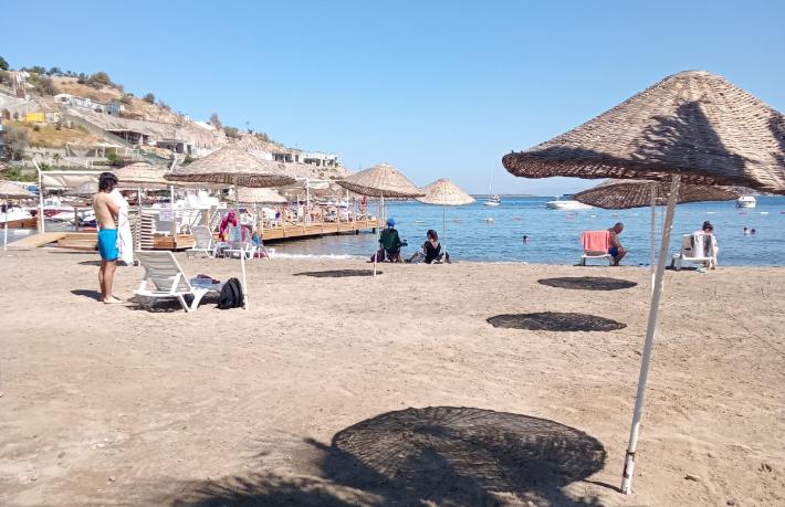 Bodrum'da halk plajına 100 Lira isteniyor iddiası