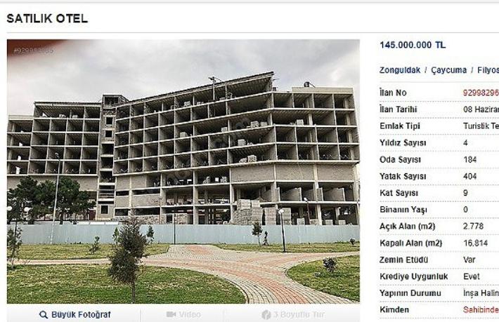 Yapı Denetim şirketi tespit etti: Otel inşaatı mühürlendi