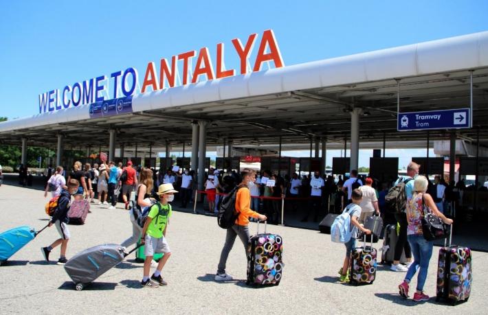 Antalya’ya eylülde gelen turist sayısı belli oldu