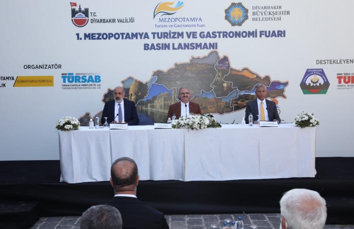 TÜRSAB'tan Diyarbakır'da gastronomi ve turizm fuarı