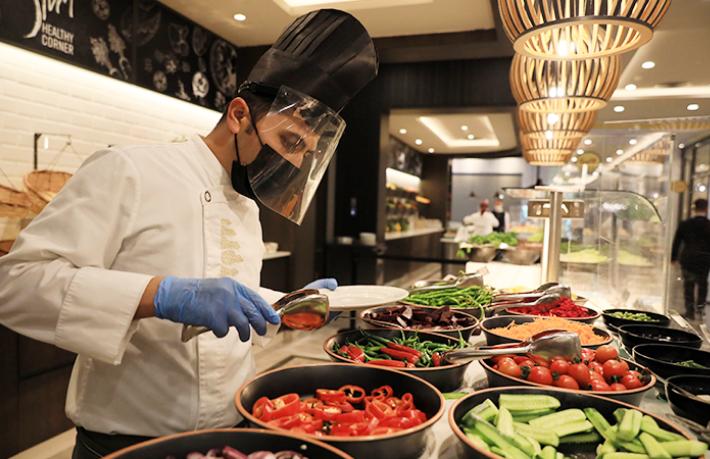 Otellerde yiyecek israfı yüzde 40 azaldı