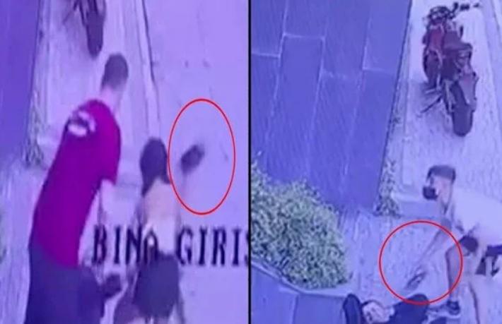 Turist kadını gasp etmek isterken gasp edildi