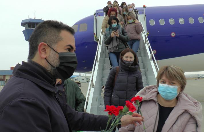 Moldova-Kapadokya seferleri başladı... İlk uçakla 180 yolcu geldi