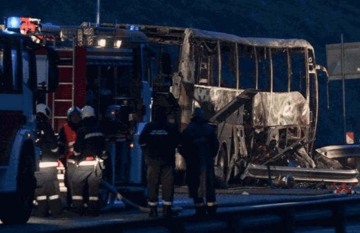 İstanbul'dan Üsküp'e giden otobüs alev aldı... 46 ölü