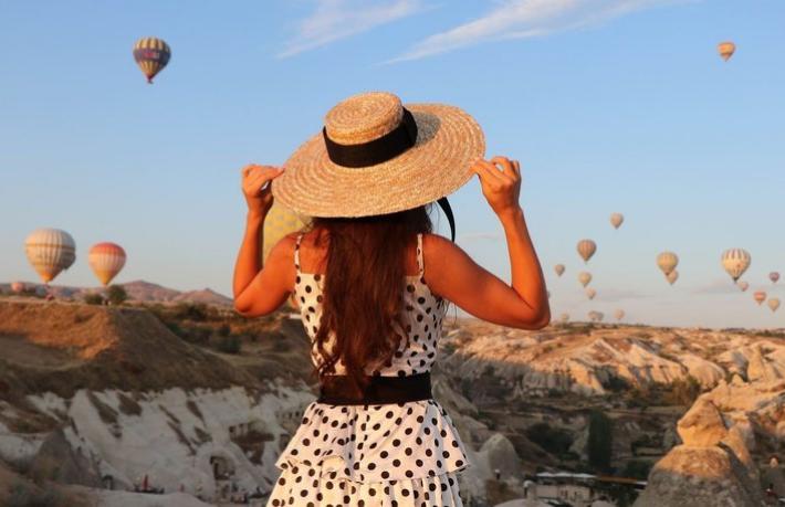 Kapadokya'yı ziyaret eden turist sayısı iki kat arttı