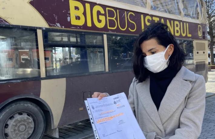 İBB ‘Turistik Otobüs Big Bus’ı tahliye ediyor