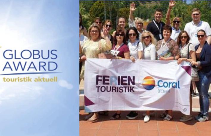 Ferien Touristik/Coral Travel ‘En İyi Tur Operatörü’ kategorisinde 5’nci sıraya yükseldi