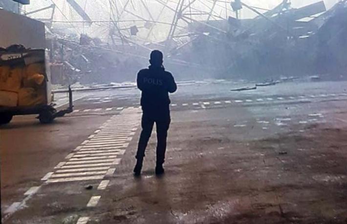 İGA çöken binada topu THY'ye attı