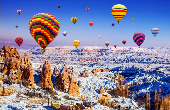 Kapadokya’nın bir aylık turist sayısı açıklandı