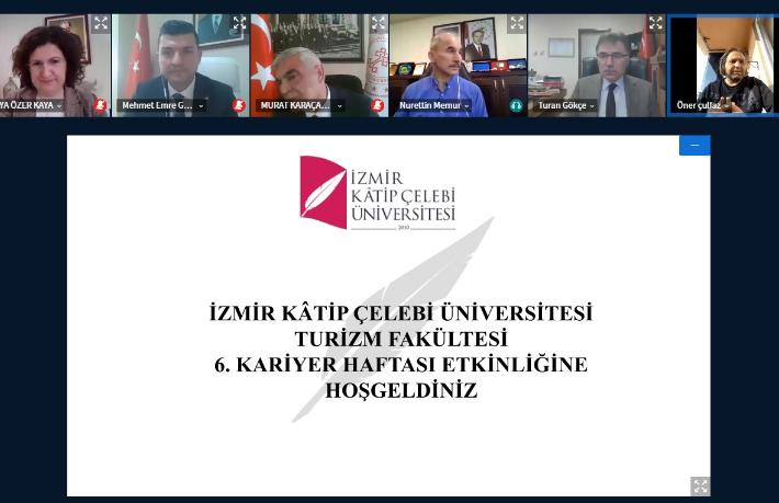 İzmir Kâtip Çelebi Üniversitesi'nde turizmde kariyer olanakları ele alındı