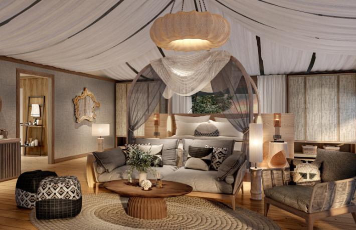 Marriott Afrika'ya çadır otel açıyor... JW Marriott Masai Mara Lodge 2023'te hizmette