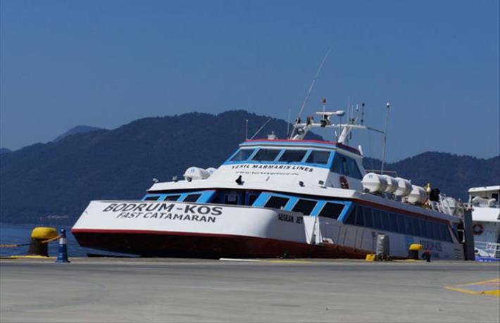 Kos-Bodrum seferleri iki yıl aradan sonra yeniden başladı