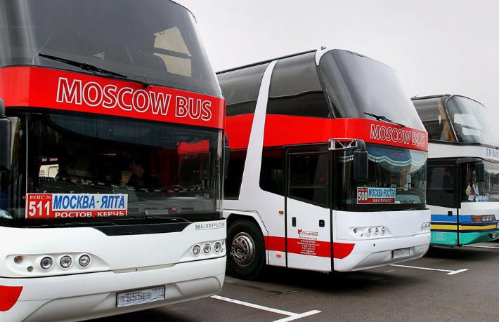 Ruslar tatile otobüsle gidecek