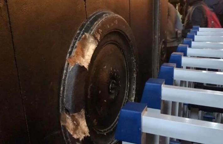 Ayasofya'daki tahribata ilişkin açıklama... Nedeni ufak bir dokunma