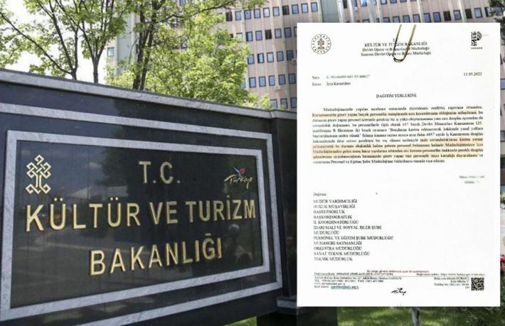 Turizm Bakanlığı'ndan icralık memura disiplin soruşturması